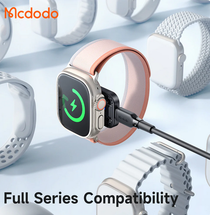 Mcdodo 206 Portable Transparent Wireless Charger for Apple Watch Mcdodo 206 Portable Transparent Wireless Charger for Apple Watch
